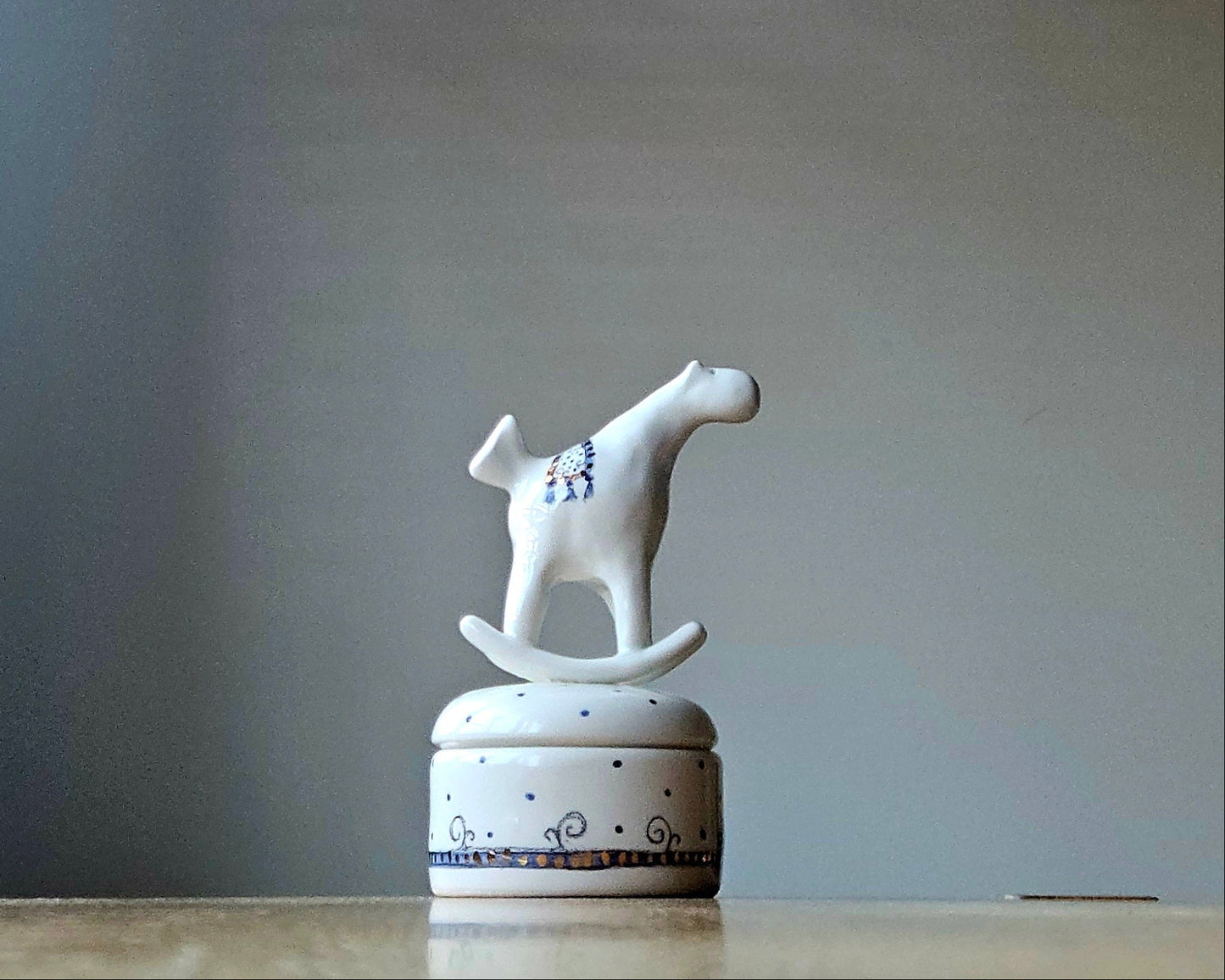 Ceramic Box-Horse