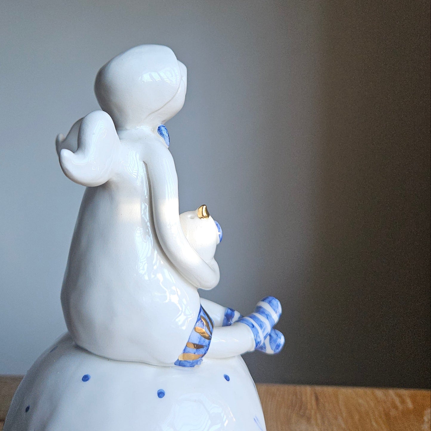 Angel with a Bird|Ceramic Box