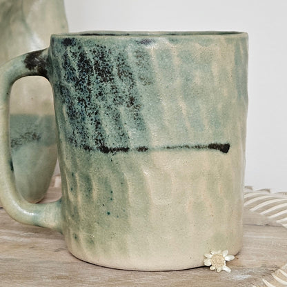 Handmade ceramic mug