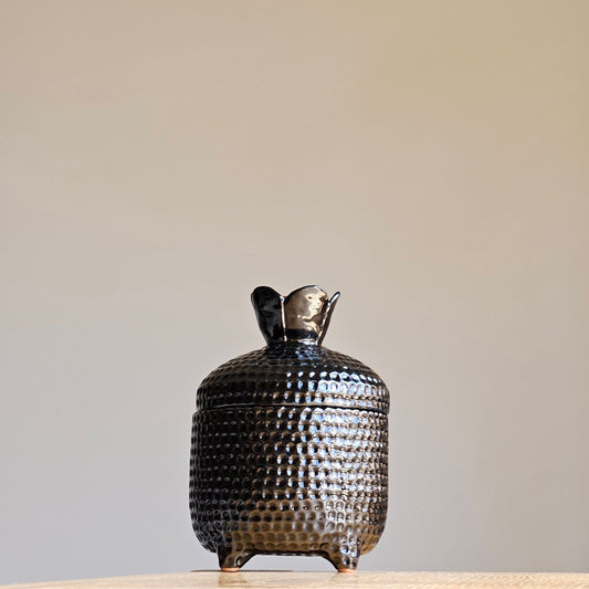 Handmade ceramic box