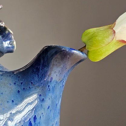 Blue teapot