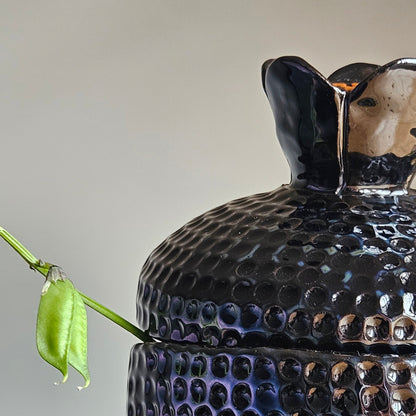 Handmade ceramic box