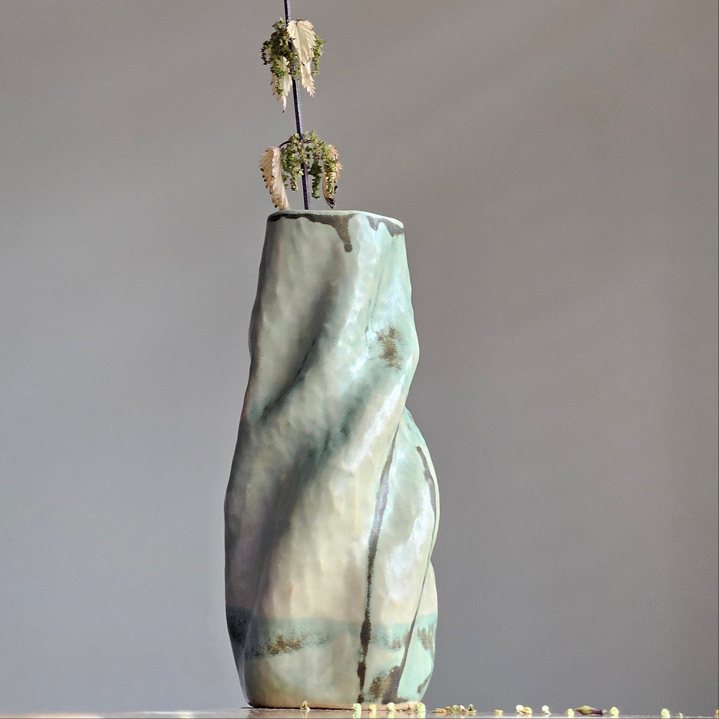 Handmade ceramic vase