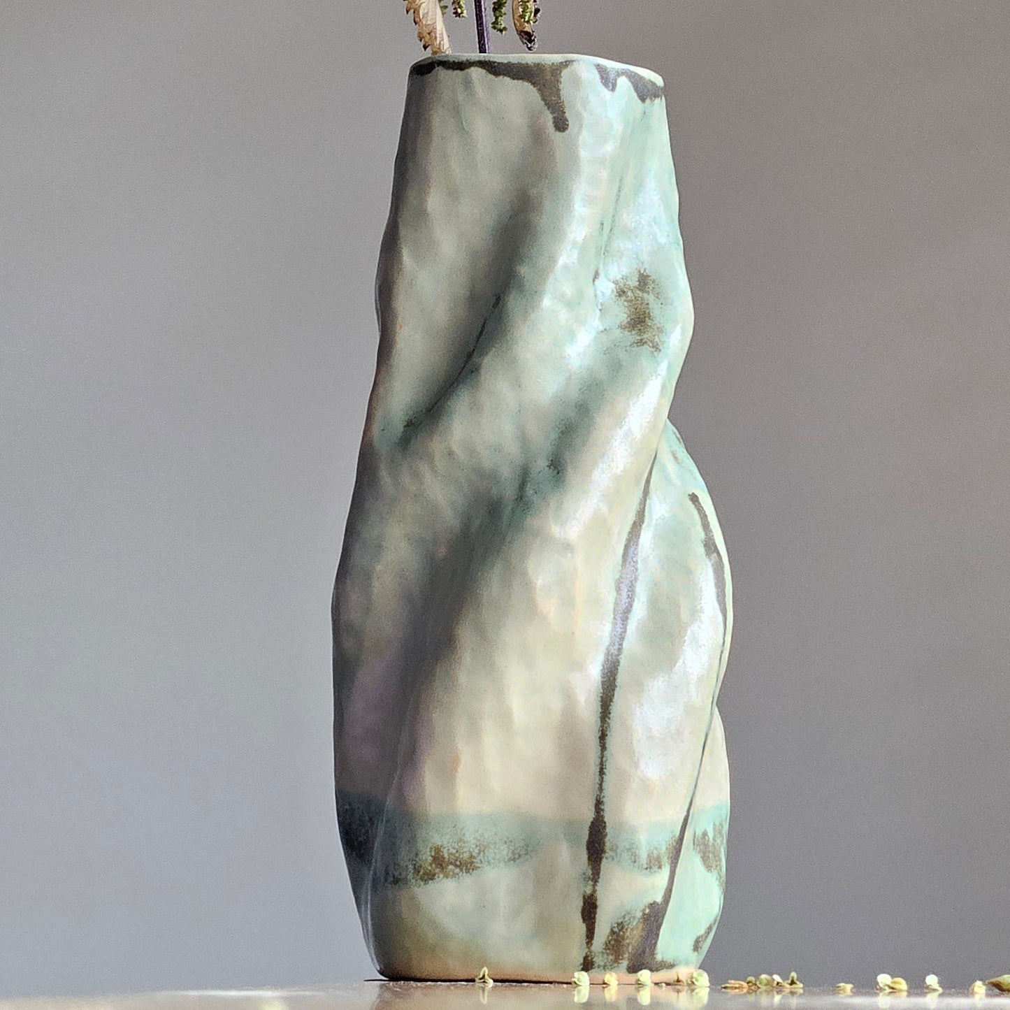 Handmade ceramic vase