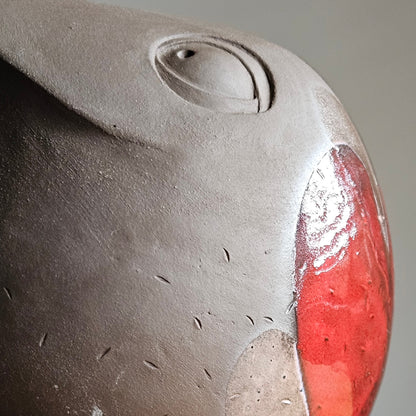 Ceramic statue - crow