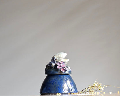 Ceramic Jewellery box|Keepsake Box|Sugar Bowl