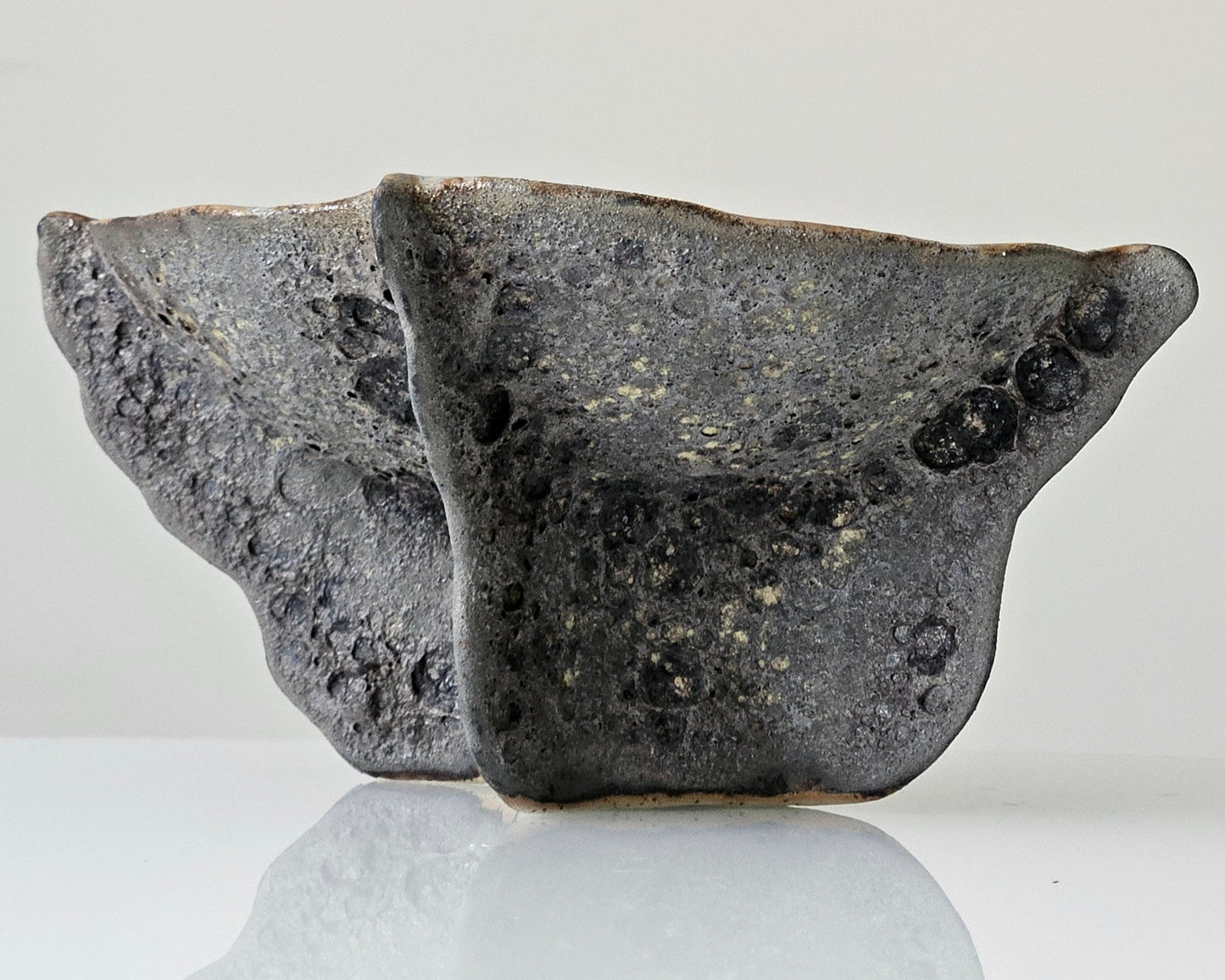 Handmade ceramic bowl"Black Coral"