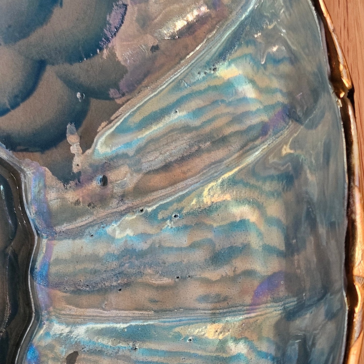 Vintage |Royal Bradwell Arthur Wood large ceramic lustre bowl