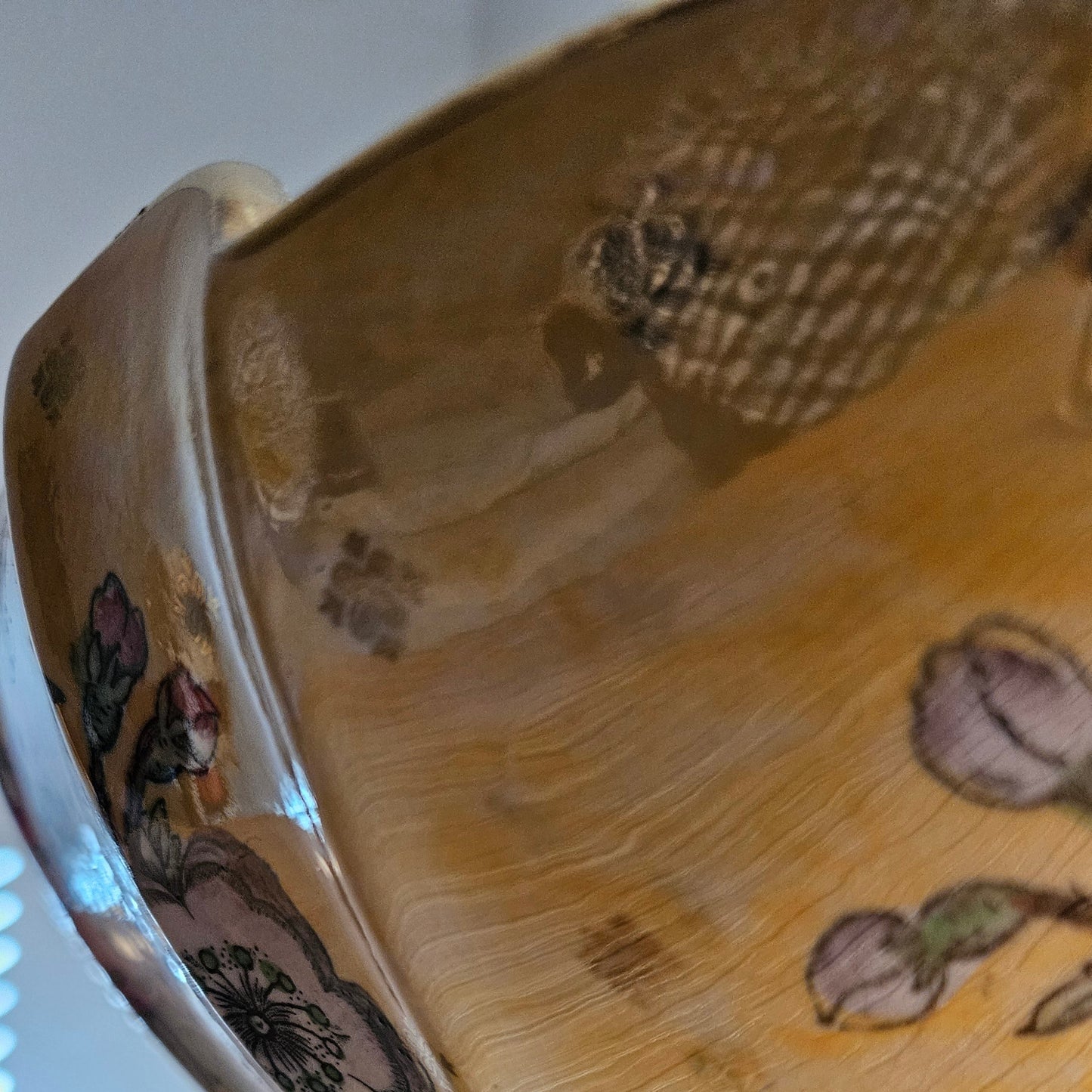 Vintage |Royal Bradwell Arthur Wood large ceramic lustre bowl