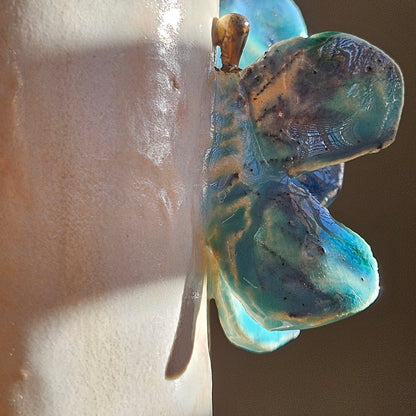 Toothbrush holder|Vase - Blue butterfly