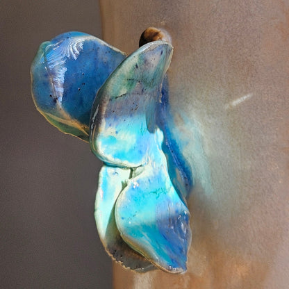 Toothbrush holder|Vase - Blue butterfly