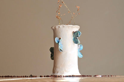 Toothbrush holder|Vase - Blue butterfly