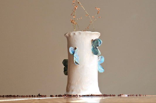 Toothbrush holder|Vase - Blue butterfly