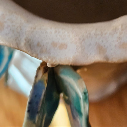 Toothbrush holder|Vase - Blue butterfly