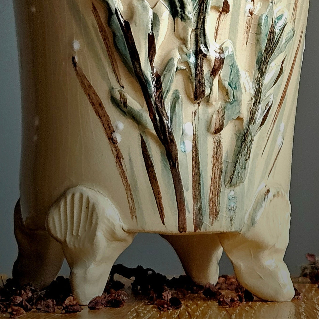 Small ceramic vase