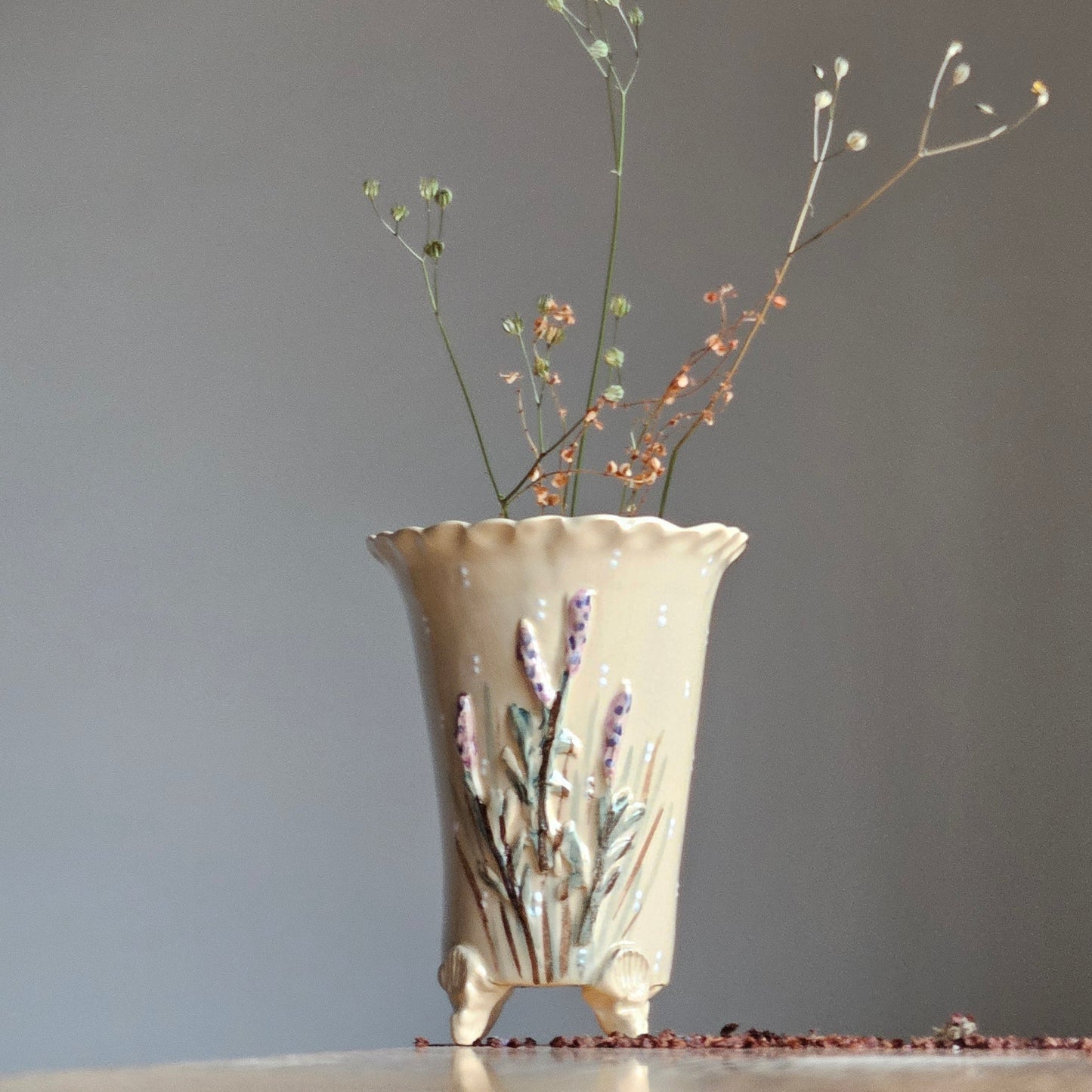 Small ceramic vase