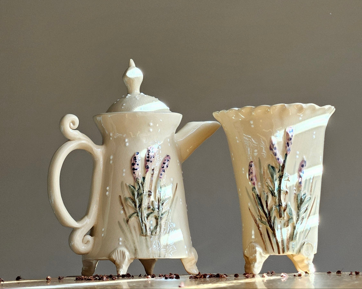 Small ceramic vase