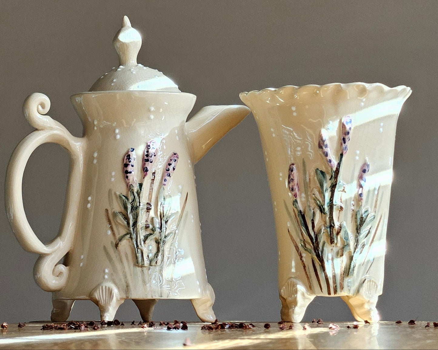 Small ceramic vase