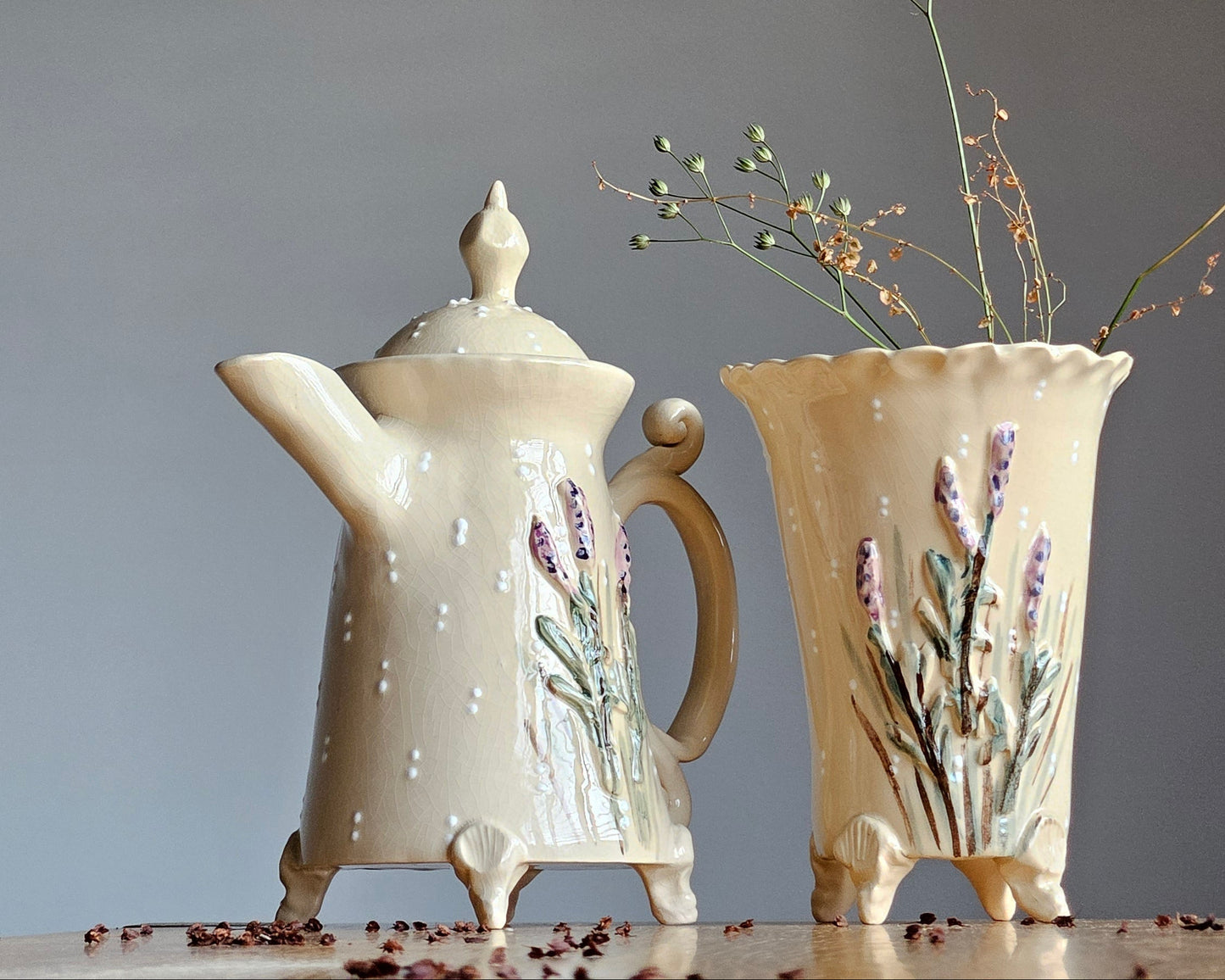 Small ceramic vase