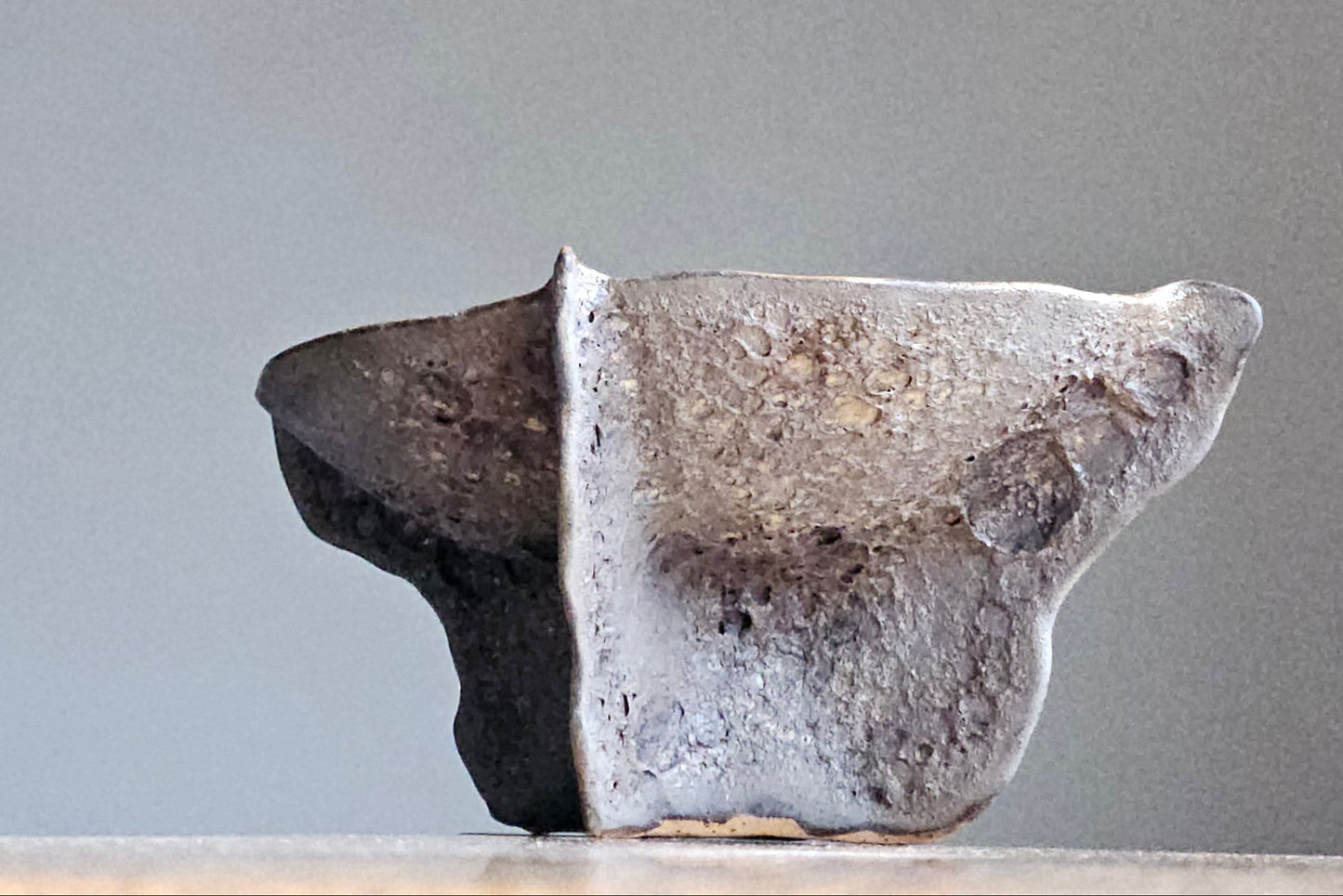 Handmade ceramic bowl"Black Coral"