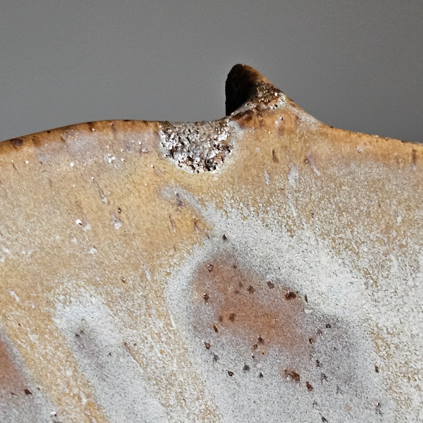 Handmade ceramic bowl"Black Coral"