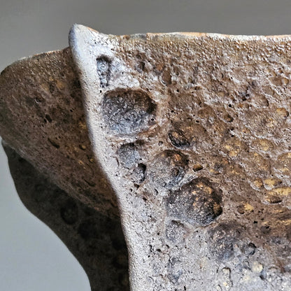 Handmade ceramic bowl"Black Coral"