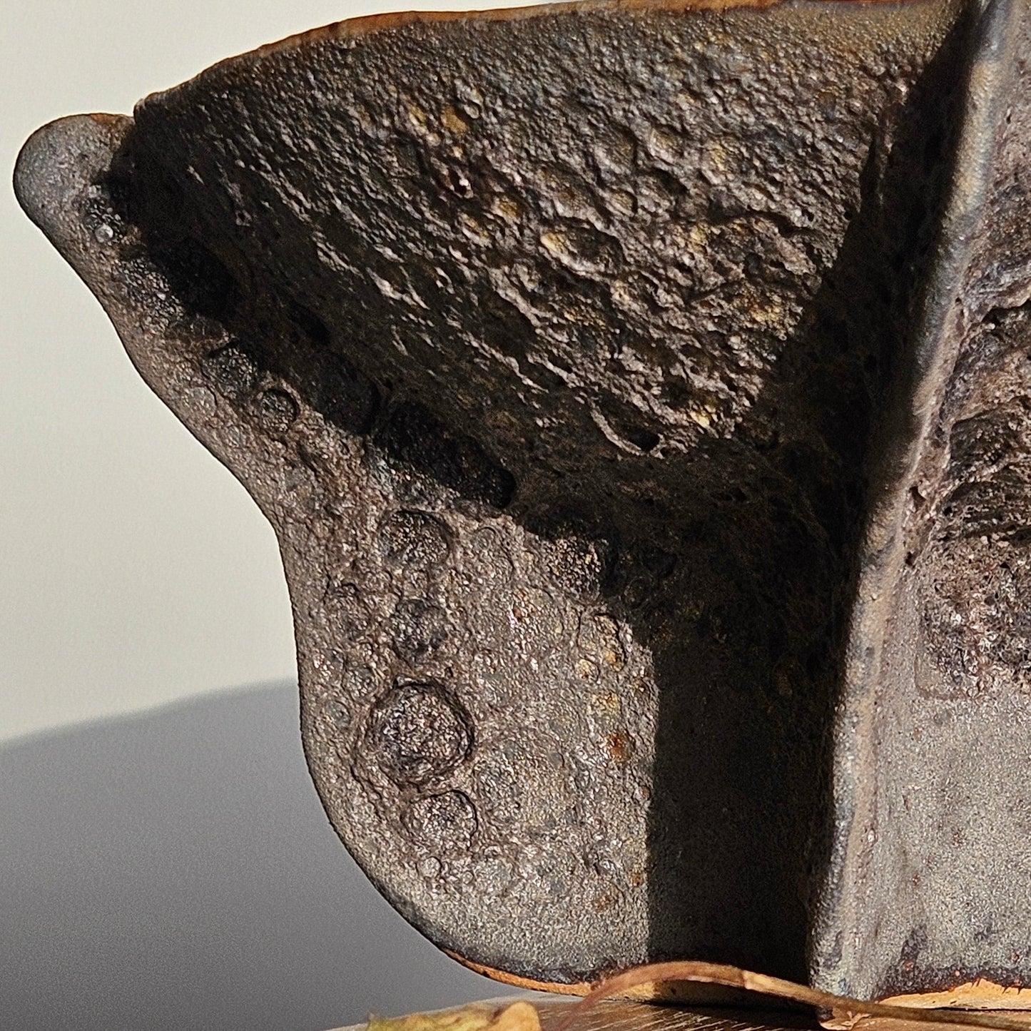 Handmade ceramic bowl"Black Coral"