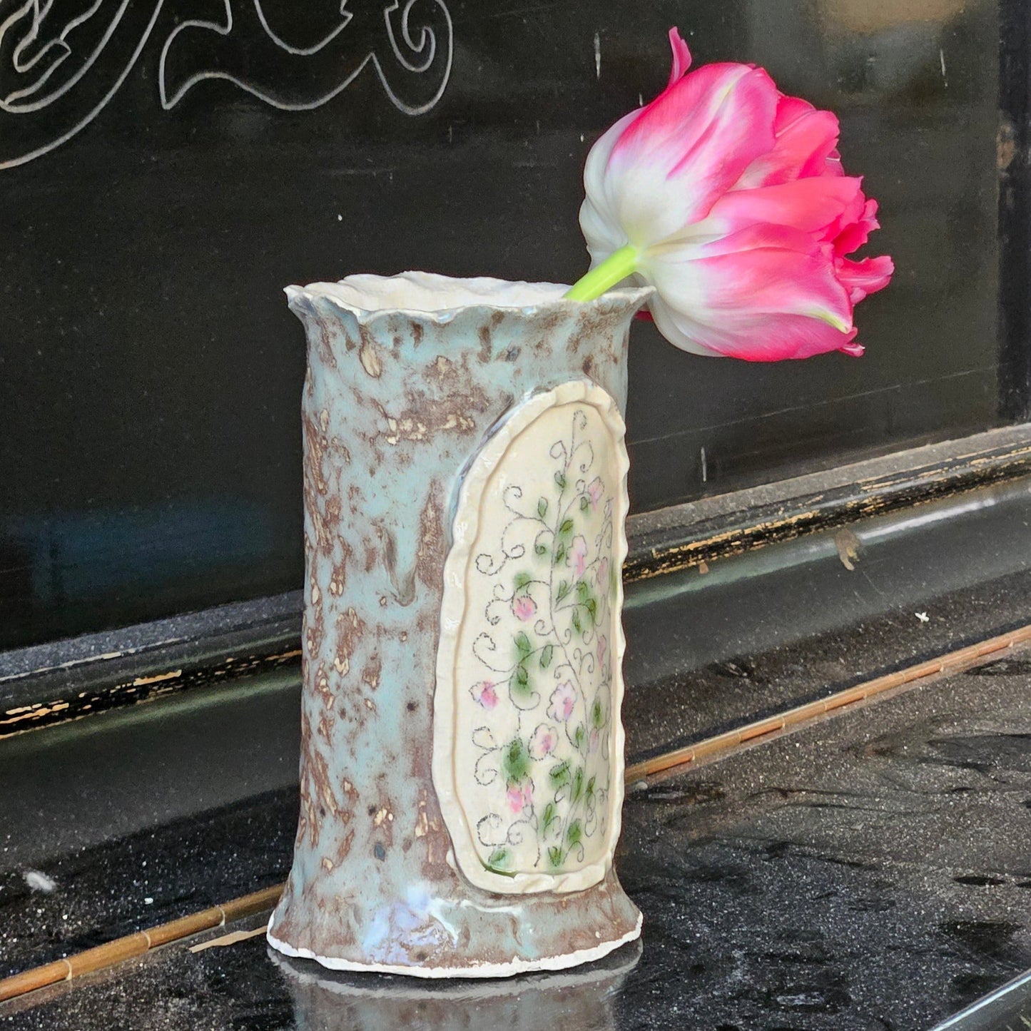 Toothbrush holder, small vase