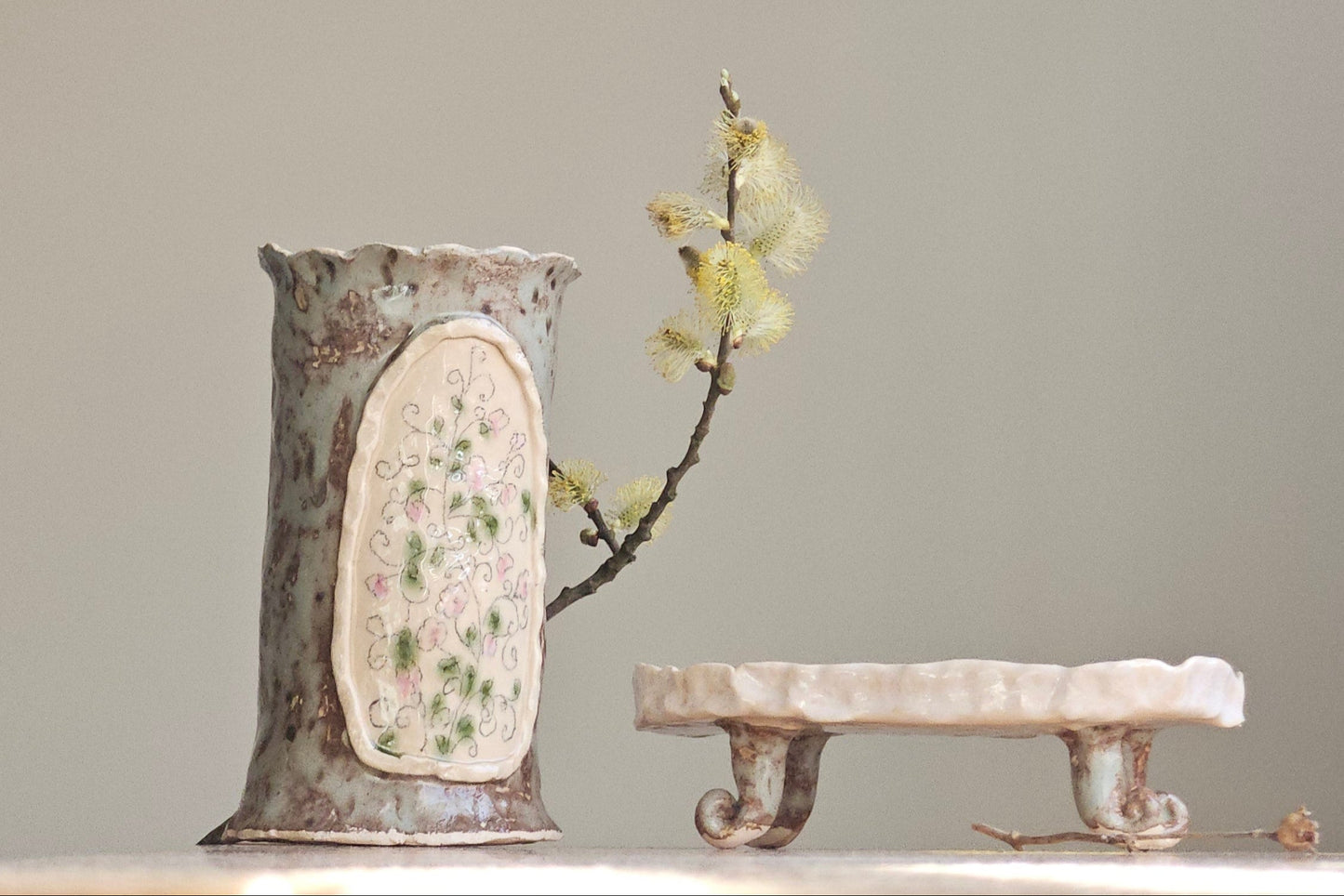 Toothbrush holder, small vase