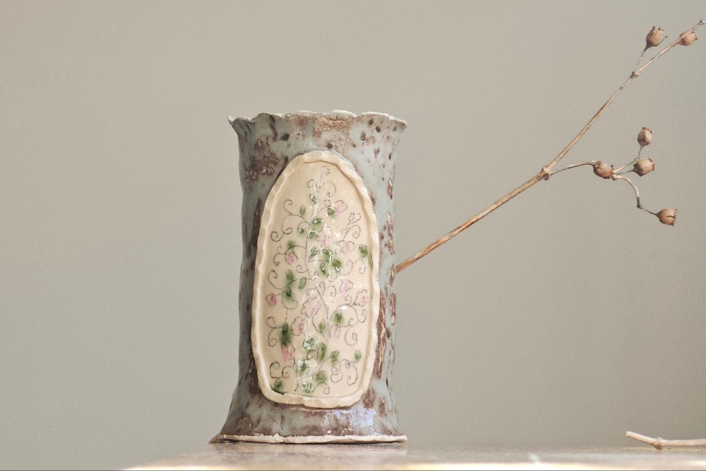 Toothbrush holder, small vase
