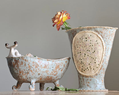 Vase,bowl-bathtub