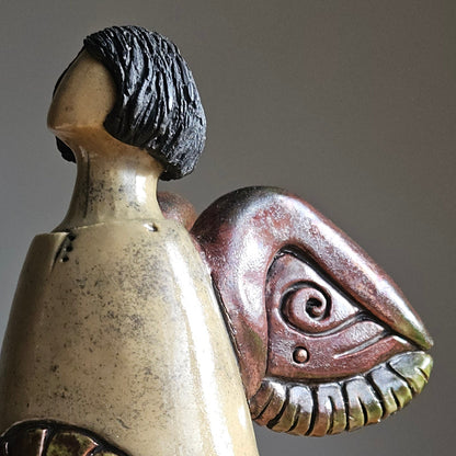 Statue Ceramic Angel