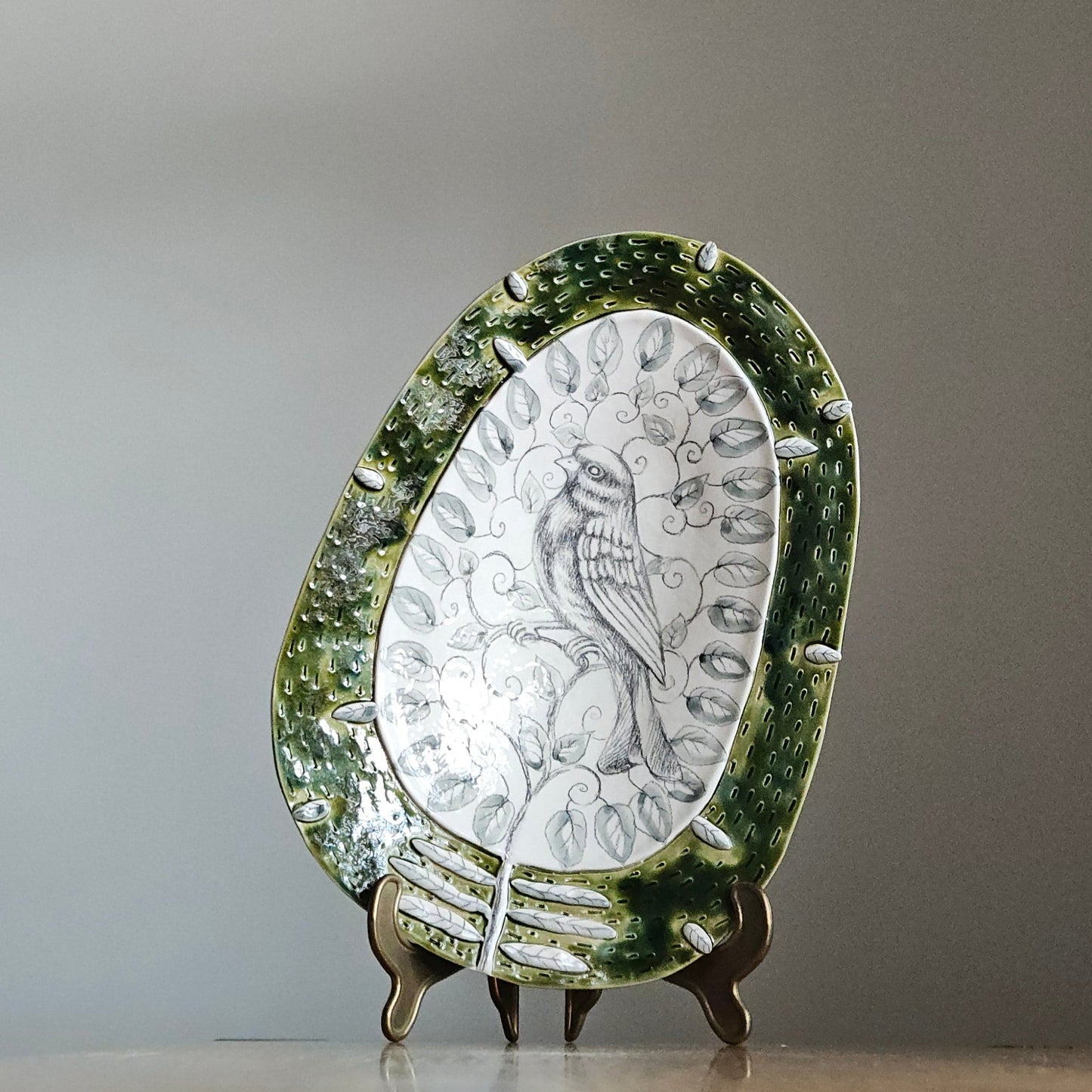Ceramic bowl - plate
