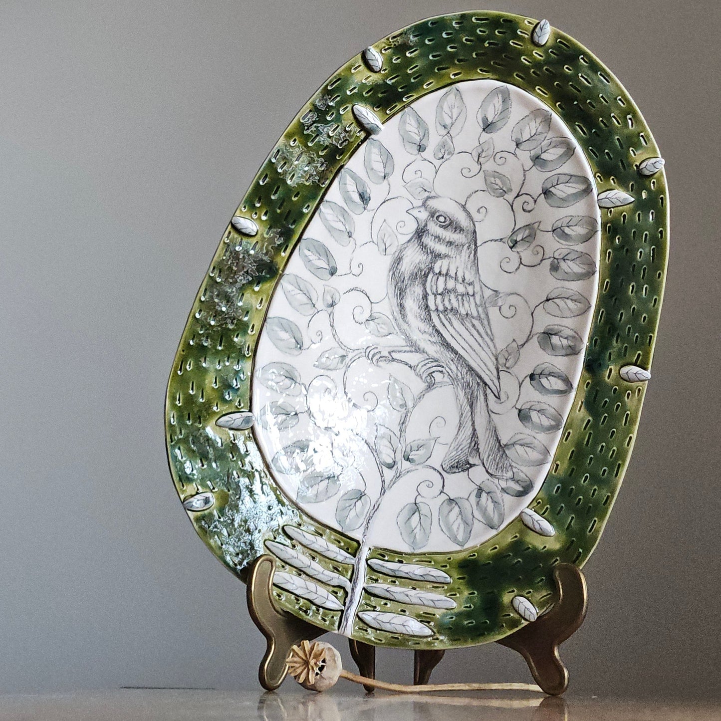Ceramic bowl - plate