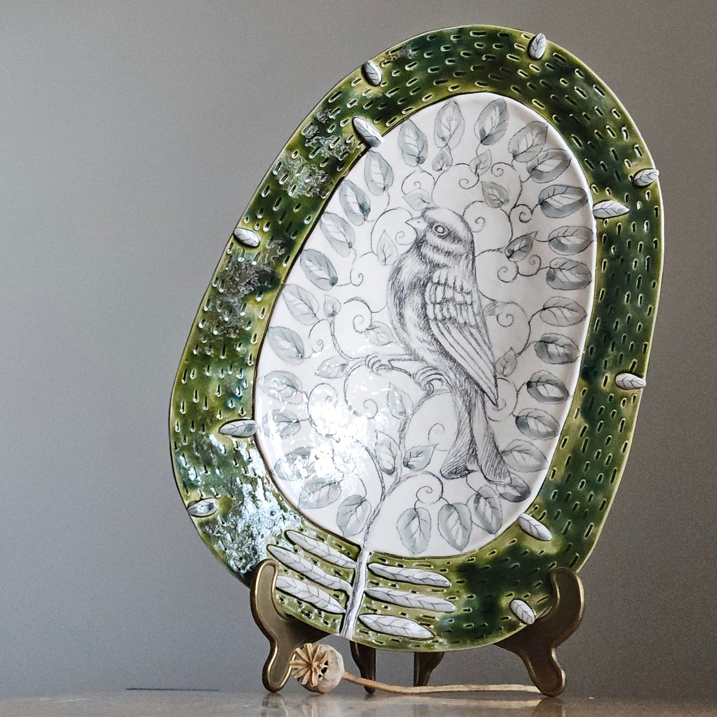 Ceramic bowl - plate