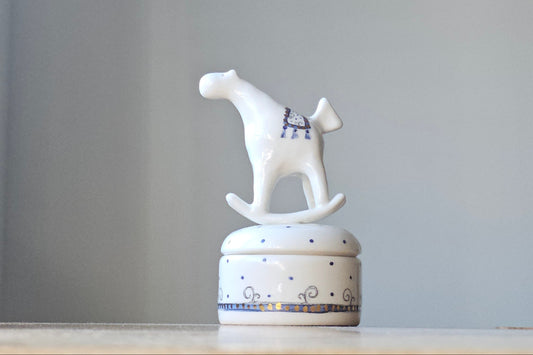Ceramic Box-Horse