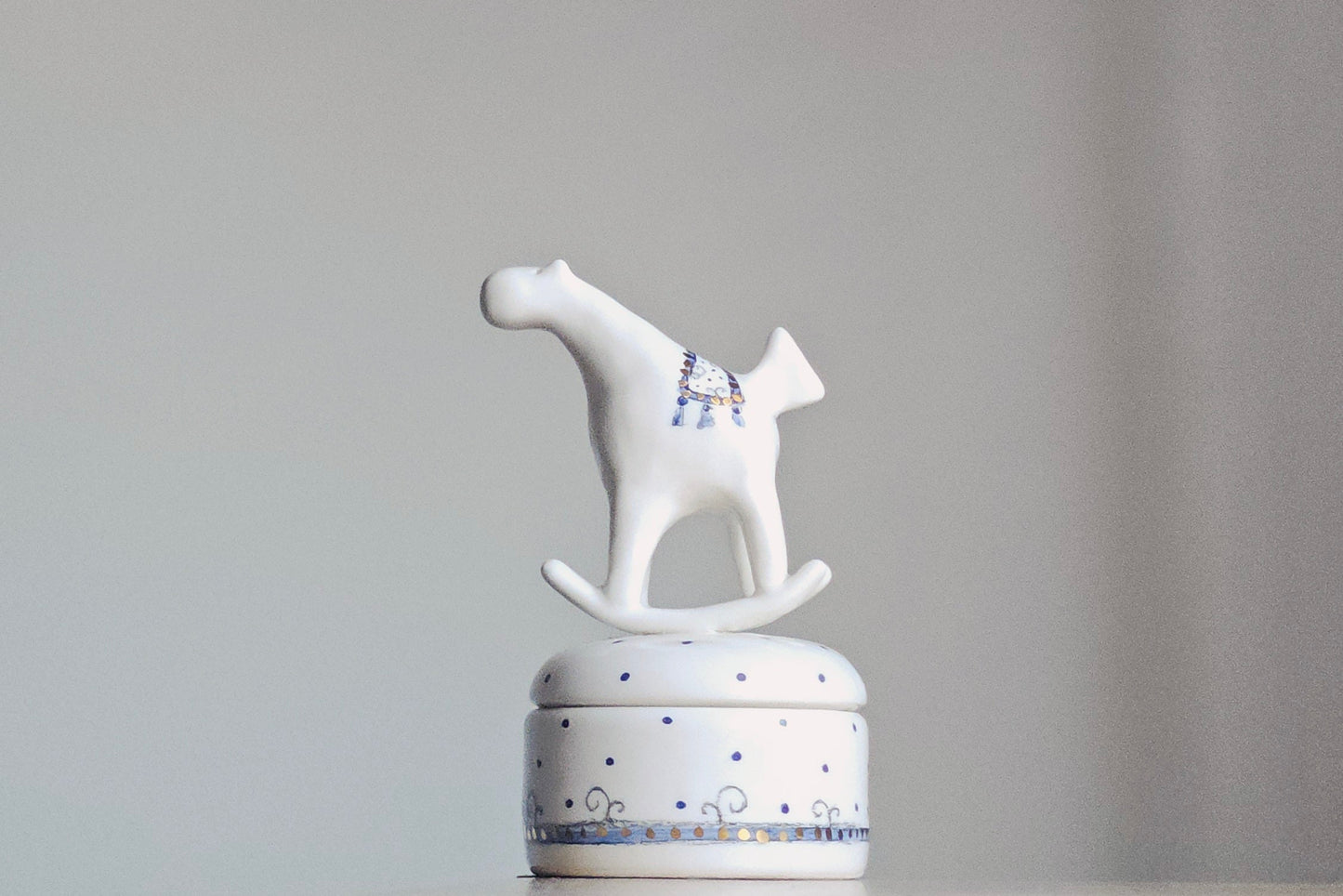 Ceramic Box-Horse