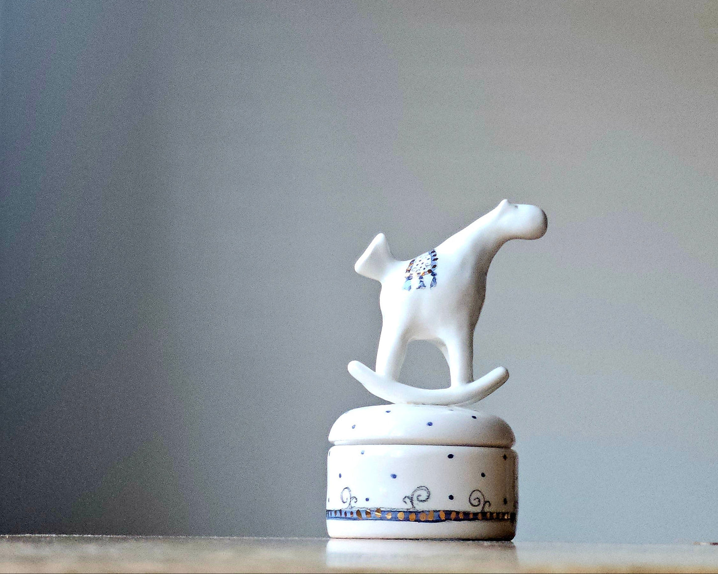 Ceramic Box-Horse