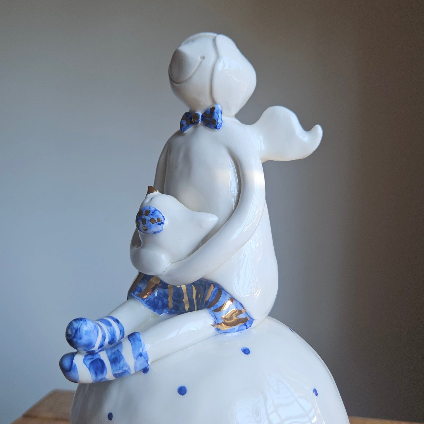 Angel with a Bird|Ceramic Box