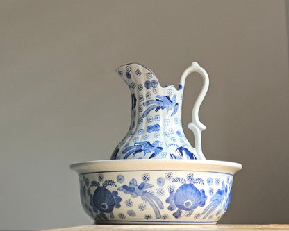 Vintage Wash Jug Bowl Set