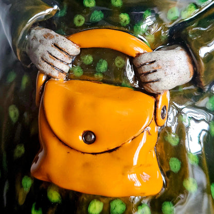 Handmade Ceramic Angel - Grandmother with Handbag