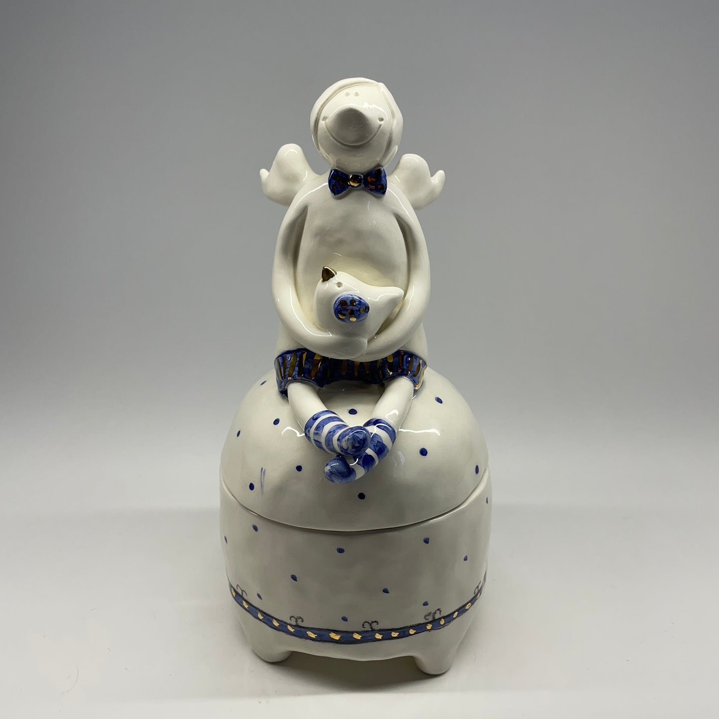 Angel with a Bird|Ceramic Box