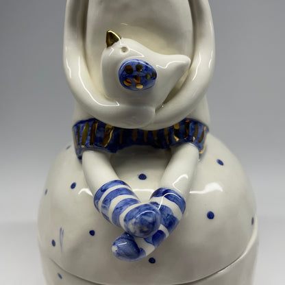 Angel with a Bird|Ceramic Box