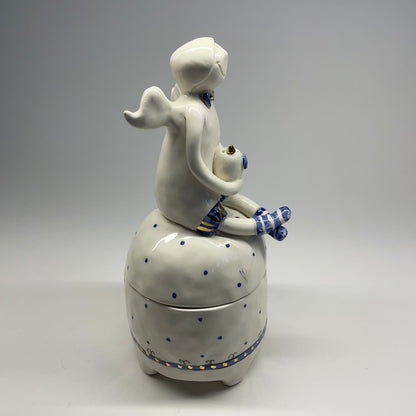 Angel with a Bird|Ceramic Box