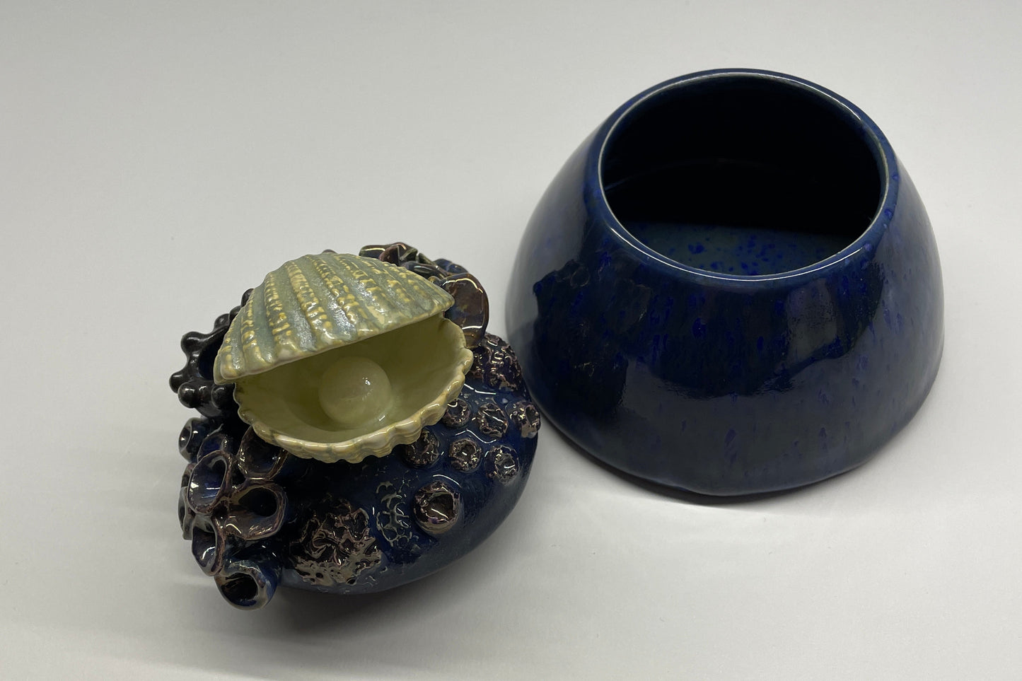 Ceramic Jewellery box|Keepsake Box|Sugar Bowl