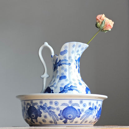 Vintage Wash Jug Bowl Set